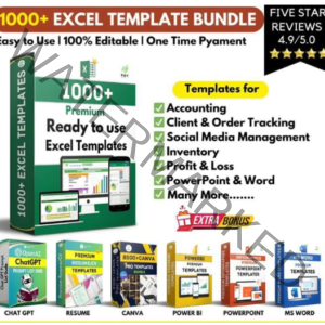 1000+ Excel Sheets Templates Collection