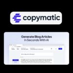 Copymatic Unlimited Subscription For One Month