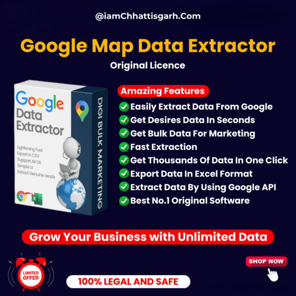 Google Maps Data Extractor