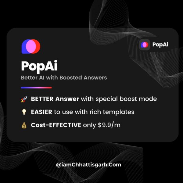 Pop Ai Pro & Unlimited Plan Subscription