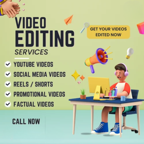 Video Editing Service For YouTube Videos