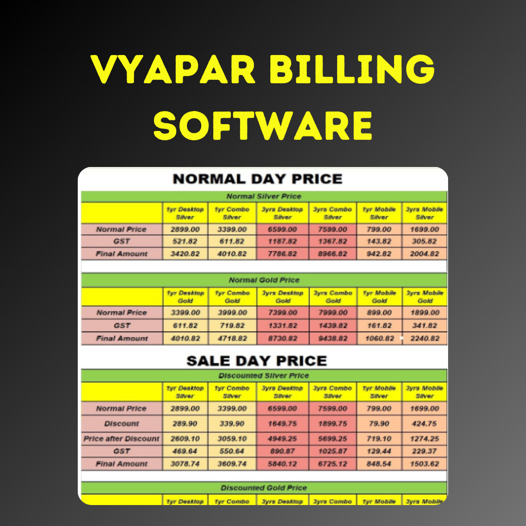  Vyapar Billing Software Best Automatic Billing Software Best 
