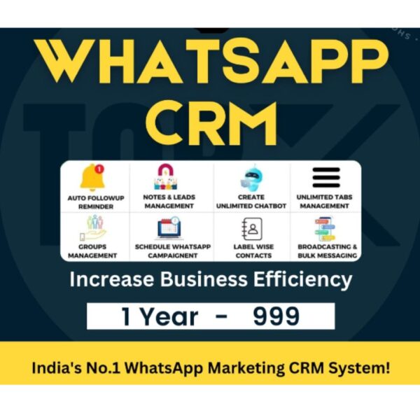 WhatsApp Marketing CRM System - Annual Plan